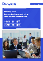 Leading with Persuasive Communication Brochure