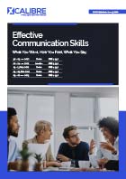 Effective Communication Skills Brochure