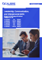 Leadership, Communication, and Interpersonal Skills Brochure