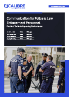 Communication for Police & Law Enforcement Personnel Brochure