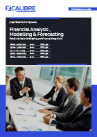 Financial Analysis , Modelling & Forecasting Brochure