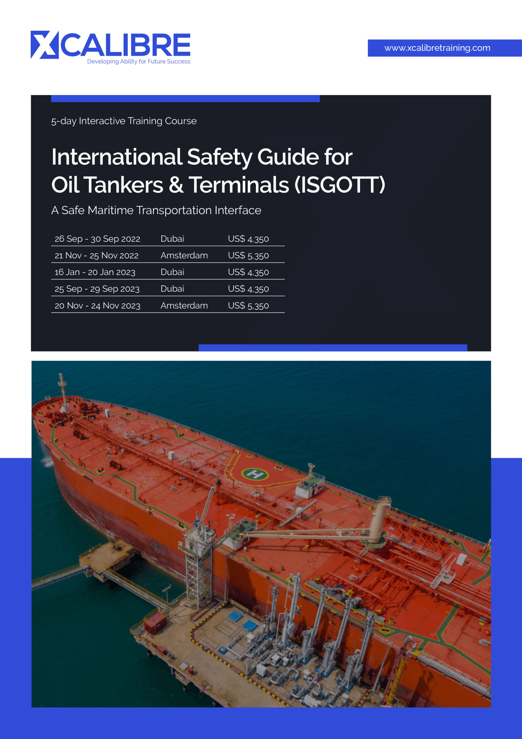 International Safety Guide for Oil Tankers & Terminals (ISGOTT) Brochure