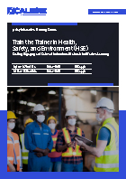 Train the Trainer in Health, Safety, and Environment (HSE) Brochure