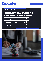 Workplace Investigations Brochure