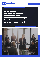 Best Practices for Managing Union Employees Brochure