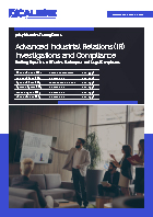 Advanced Industrial Relations (IR) Investigations and Compliance Brochure