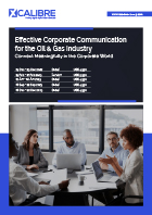 Effective Corporate Communication for the Oil & Gas Industry Brochure